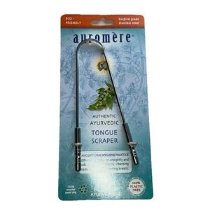 Auromere Tongue Cleaner, Ancient Oral‎ Hygiene, Eco Friendly Zero Waste